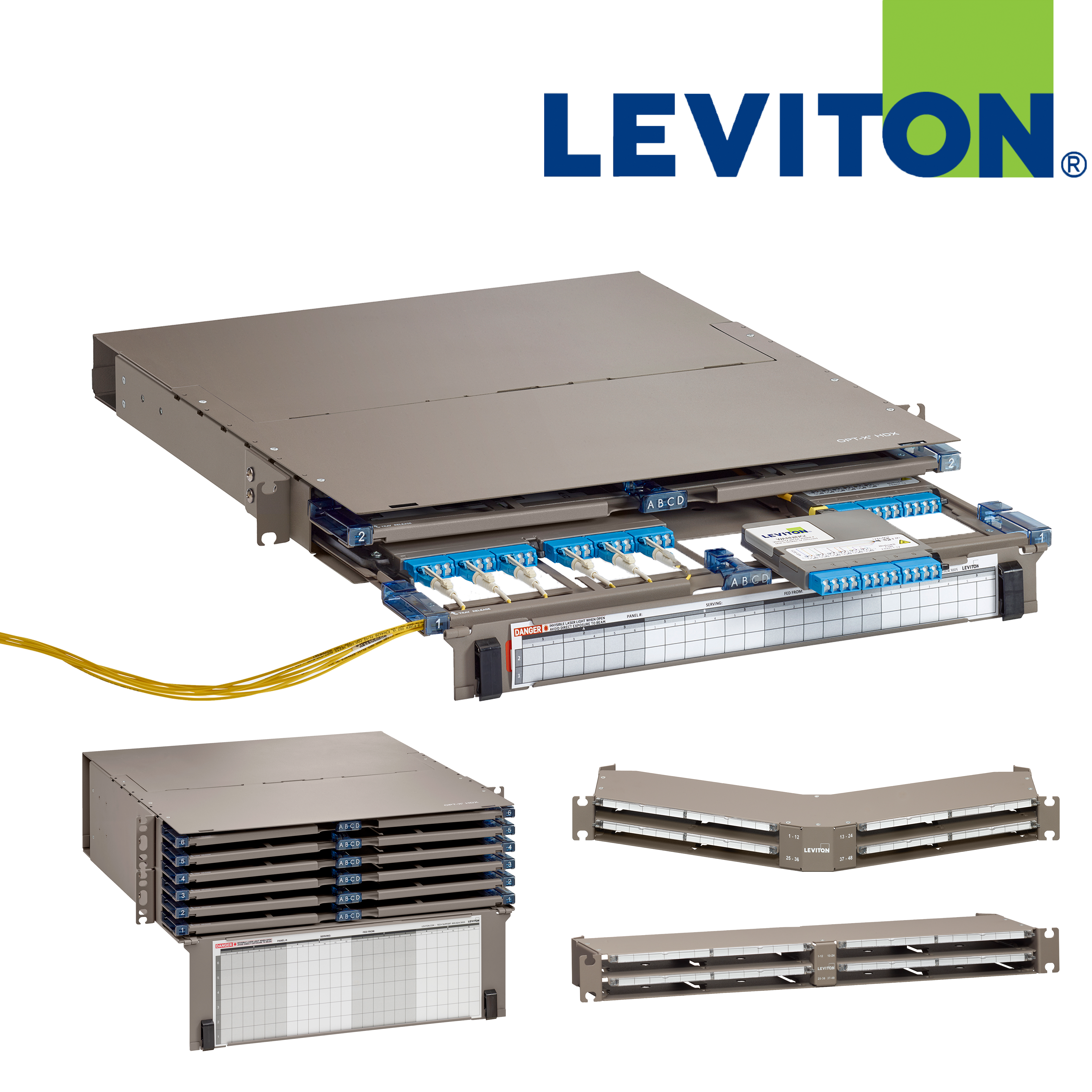 Leviton | Opt-X® HDX Fiber Panels and Enclosures