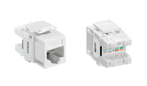 Leviton - EXTREME Cat 6 Component‑Rated UTP QUICKPORT Jack (61110‑xx6)