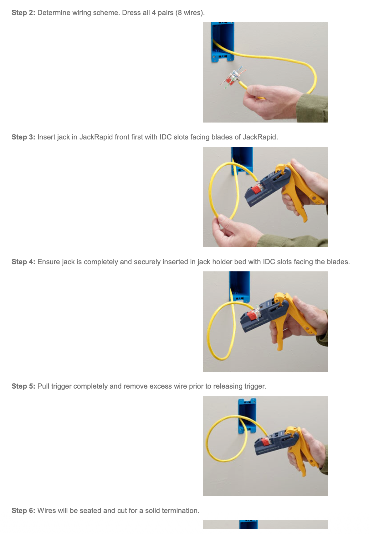 Fluke Networks - JackRapid™ Termination Tool - Image 3